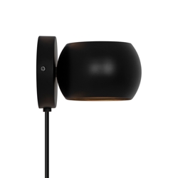 Belir kinkiet, czarny